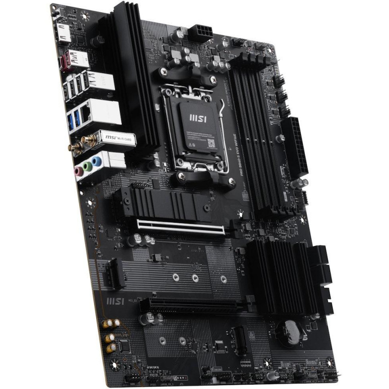 OPRAVENÉ - MSI PRO B840-S EVO WIFI6E / AMD B840 / AM5 / 4x DDR5 / 3x M.2 / HDMI / ATX