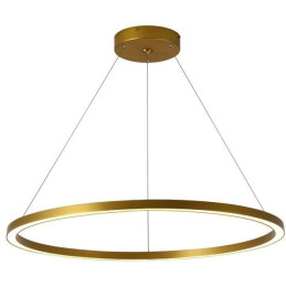 POŠKOZENÝ OBAL - IMMAX NEO FINO SMART závěsné svítidlo 1 kruh, 80cm, 60W, zlaté, Zigbee 3.0, TUYA