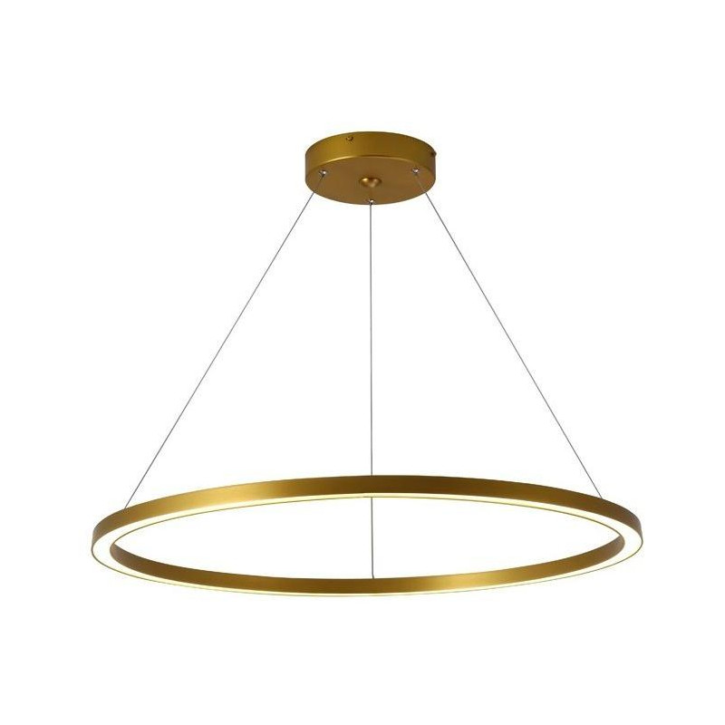 POŠKOZENÝ OBAL - IMMAX NEO FINO SMART závěsné svítidlo 1 kruh, 80cm, 60W, zlaté, Zigbee 3.0, TUYA