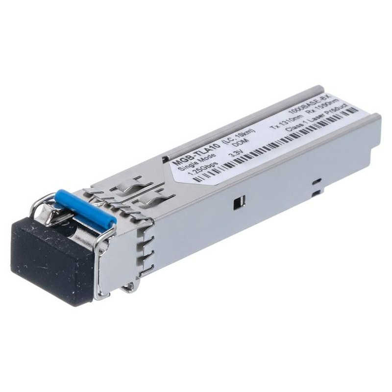Planet mini GBIC SFP, LC, 1000Base-LX, 10km, WDM, TX1310nm/RX1550nm, SM i MM, průmyslový -40 až +85 st.C
