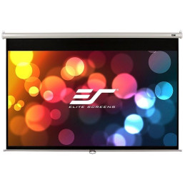 POŠKOZENÝ OBAL - ELITE SCREENS plátno roleta 84" (213,4 cm)/ 16:9/ 104,1 x 185,4 cm/ Gain 1,1/ case bílý
