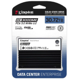 KINGSTON DataCenter DC3000ME 30,72TB SSD / U.2 PCIe 5.0 NVMe / Interní / TCG Opal Enterprise
