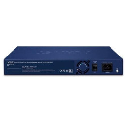 Planet ZT-800 Dual 10G Zero Trust Security Router/VPN/Firewall/AP kontroler, 10 GbE, SFP+ LAN/WAN, 4x GbE, USB