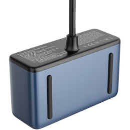COLORWAY Prodlužovací napájecí přívod s přepěťovou ochranou/ 2x Schuko/ 2x USB-C 45W/ 1x USB-A/ kabel 2m
