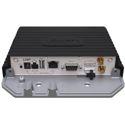 MikroTik LtAP LR8G LTE6 kit, Wi-Fi 2,4 GHz b/g/n, 3/4G (LTE), 2,5 dBi, 3x SIM slot, GPS, LoRa, LAN, L4