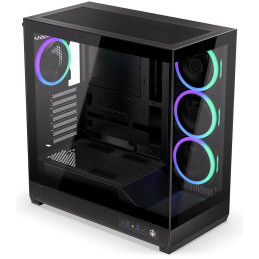 Endorfy skříň Fishtank 6000 Corona / ATX / 4x ARGB 120mm fan PWM / 2xUSB 3.0 / USB-C / úzká panoramatická / černá