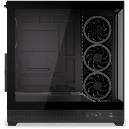 Endorfy skříň Fishtank 6000 Corona / ATX / 4x ARGB 120mm fan PWM / 2xUSB 3.0 / USB-C / úzká panoramatická / černá