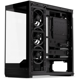 Endorfy skříň Fishtank 6000 Corona / ATX / 4x ARGB 120mm fan PWM / 2xUSB 3.0 / USB-C / úzká panoramatická / černá