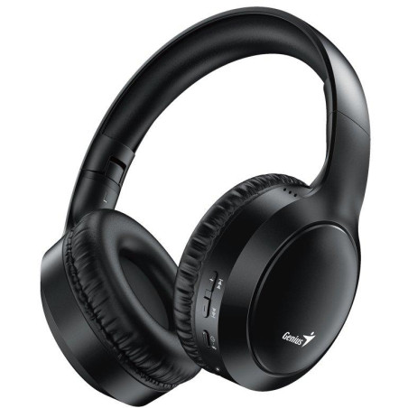 GENIUS bezdrátový headset HS-800BT/ černý/ BT6.0/ USB-C nabíjení/ skládací