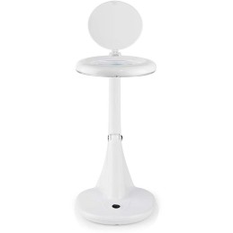 POŠKOZENÝ OBAL - NEDIS zvětšovací stolní LED lampa/ čočka 3 + 12 dioptrií/ spotřeba 6,5 W/ teplota 6500 K/ světelný tok 585 lm..