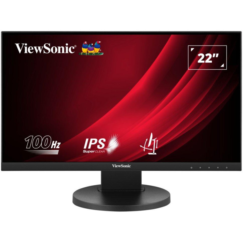 ViewSonic VG2208A/ 22" 16:9 (21.5"), 1920 x 1080, SuperClear® IPS, HDMI, DisplayPort, USB, repro, full ergonomic stand