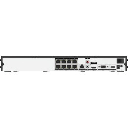 HiLook Powered by HIKVISION/ NVR-208MH-C/8P(E)/ 8 kamer/ 8x PoE/ 8Mpix/ HDMI/ VGA/ 2x USB/ LAN/ 2x SATA/ Kov