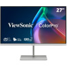 ViewSonic VP2766-2K-W 27" QHD 3 sides Frameless SuperClear IPS Monitor  s 100% sRGB, 90W USB-C,ergonomický stojan,bílý