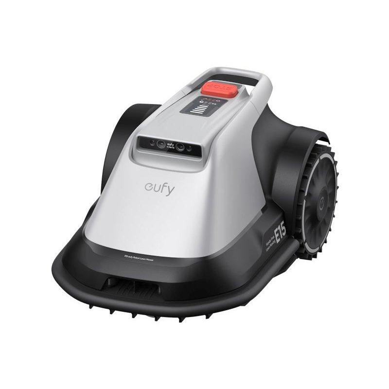 Anker Eufy E15 robotická sekačka/ plocha až 800 m2/ sklon 40%/ Wi-Fi/ IPX6/ 4200mAh/ šedá