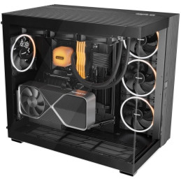 POŠKOZENÝ OBAL - Be quiet! skříň LIGHT BASE 900DX / ATX / ARGB pásek / až 10 fans / 2xUSB 3.0 / USB-C / panoramatická / černá