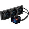 Krux vodní chladič CPU HydroArc 360 / 3x120mm ARGB / customizovaný LCD / černý