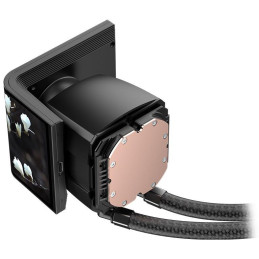 Krux vodní chladič CPU HydroArc 360 / 3x120mm ARGB / customizovaný LCD / černý