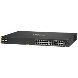 HPE Aruba Networking CX 6000 24p 10M/100M/1G Class4 PoE 4p SFP 1G 370W Switch R8N87B