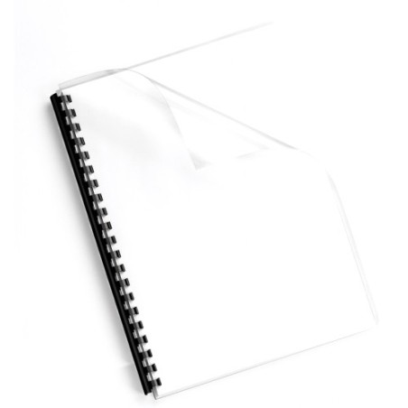 Fellowes binding foil A4 150 mic clear