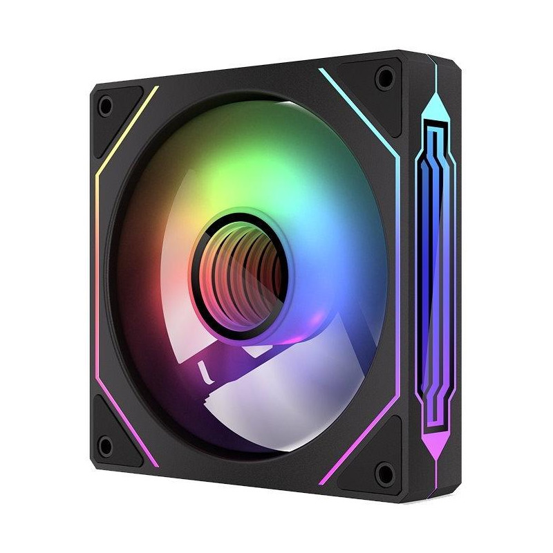 Krux ventilátor Corvus 120 ARGB / 120 mm ARGB fan / infinity mirror efekt