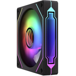 Krux ventilátor Corvus 120 ARGB / 120 mm ARGB fan / infinity mirror efekt