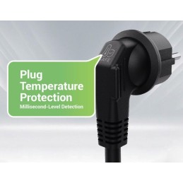 EVSE AC přenosná, třifázová nabíječka pro elektromobily, pro domácnosti, 11kW, 400 V, 16 A, 6 m kabel s konektorem T2