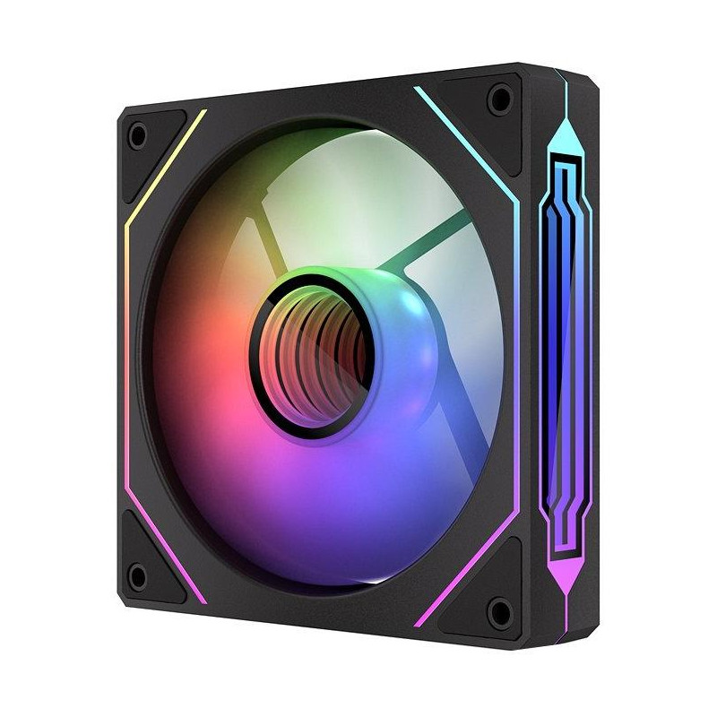 Krux ventilátor Corvus 120 Reverse ARGB / 120 mm ARGB fan / infinity mirror efekt