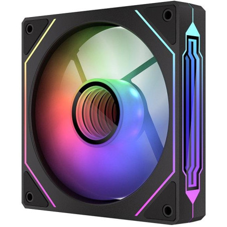 Krux ventilátor Corvus 120 Reverse ARGB / 120 mm ARGB fan / infinity mirror efekt