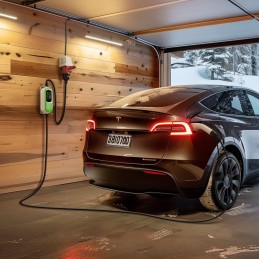 EVSE AC přenosná, třifázová nabíječka pro elektromobily, pro domácnosti, 11kW, 400 V, 16 A, 6 m kabel s konektorem T2