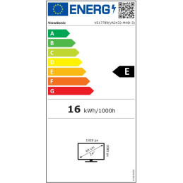 ViewSonic VA2432-MHD-3 / 23,8"/ IPS/ 16:9/ 1920x1080/ 1ms/100Hz/ 250cd/m2/ HDMI / DP /VGA /repro