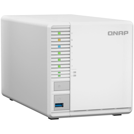 QNAP TS-364-8G   3x SATA, 8GB RAM, 2x M.2 NVMe sloty, 3x USB, 1x 2,5GbE, 1x HDMI 1.4b