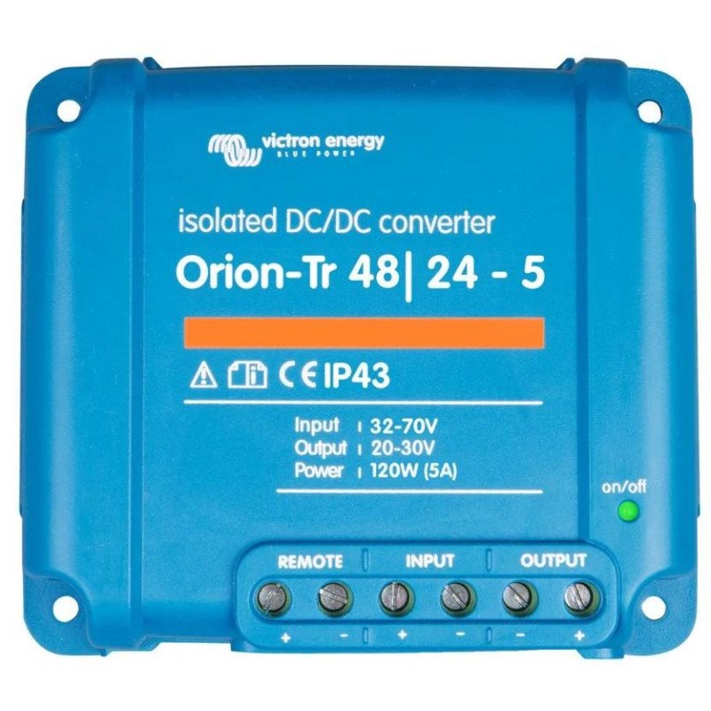 Victron Orion-Tr 48/24V-5A (120W) DC-DC konvertor, Izolovaný, IP43