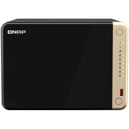 QNAP TS-664-8G   6xSATA, 8GB RAM, 2x M.2 NVMe slot, 1xPCIe, 1xHDMI 4K, 2x2,5GbE, 4xUSB