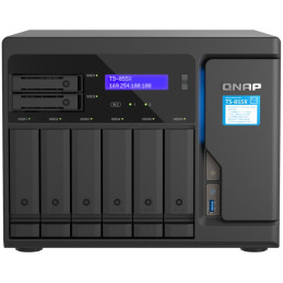QNAP TS-855X-8G   6x 3,5"+2x 2,5", 8GB RAM, 2x M.2 NVMe, 2x PCIe, 1x 10GbE, 2x 2,5GbE