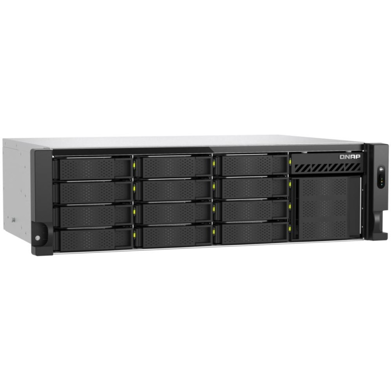 QNAP TS-h1655XeU-RP-8G   12x SATA + 4x E1.S/M.2, 8GB RAM, 2x PCIe, 2x 2,5GbE, 1x 10GbE