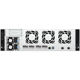 QNAP TS-h1655XeU-RP-8G   12x SATA + 4x E1.S/M.2, 8GB RAM, 2x PCIe, 2x 2,5GbE, 1x 10GbE