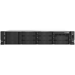 QNAP TS-855eU-RP-8G   8x SATA, 8GB RAM, 2x 2,5GbE, 2x M.2 NVMe, 2x PCIe, malá hloubka