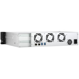 QNAP TS-855eU-8G   8x SATA, 8GB RAM, 2x 2,5GbE, 2x M.2 NVMe, 2x PCIe, malá hloubka