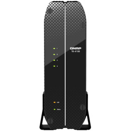 QNAP TS-410E-8G   4x 2,5" SATA, 8GB RAM, 2x 2,5GbE, 4x USB 3.2, 1x 4K HDMI, fanless