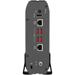 QNAP TS-410E-8G   4x 2,5" SATA, 8GB RAM, 2x 2,5GbE, 4x USB 3.2, 1x 4K HDMI, fanless