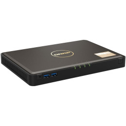 QNAP TBS-464-8G   4x M.2 NVMe slot, 8GB RAM DDR4, 2x 2,5GbE, 5x USB, 2x HDMI 2.0 4K