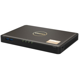 QNAP TBS-464-8G   4x M.2 NVMe slot, 8GB RAM DDR4, 2x 2,5GbE, 5x USB, 2x HDMI 2.0 4K