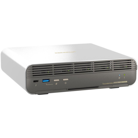 QNAP TBS-h574TX-i5-16G   5x E1.S/M.2 slot, 16GB RAM, 1x 2,5GbE, 1x 10GbE, 2x Thunderbolt 4