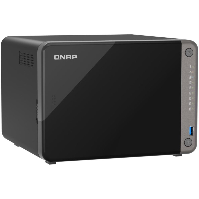 QNAP TS-AI642-8G   6x SATA,, 8GB RAM, 2x M.2 NVMe, 1x PCIe, 2x HDMI 4K, 1x 2,5GbE, 2x GbE