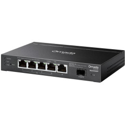 TP-Link SG2206MP 6-Port Gigabit Switch, 4x Gigabit PoE, 1x LAN, 1x SFP, 63W budget