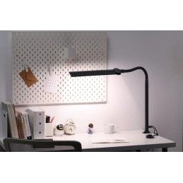 IMMAX LED Iineární lampička na monitor OFFICE/ 950lm/ CCT/ stmívatelná/ externí ovládací tlačítko/ černo-šedá