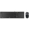 POŠKOZENÝ OBAL - GENIUS Slimstar C126/ Drátový set/ Copilot/ USB/ černá/ CZ+SK layout