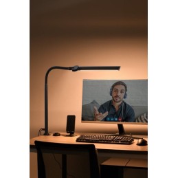 IMMAX LED Iineární lampička na monitor OFFICE/ 950lm/ CCT/ stmívatelná/ externí ovládací tlačítko/ černo-šedá