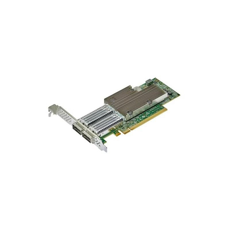 DELL Broadcom 57508/ 2-portová 100Gb QSFP RJ45 PCIe síťová karta/ Full Height/ plná výška/ full profile