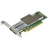DELL Broadcom 57508/ 2-portová 100Gb QSFP RJ45 PCIe síťová karta/ Full Height/ plná výška/ full profile